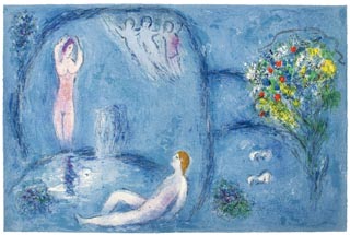 Marc Chagall Daphnis and Chloe